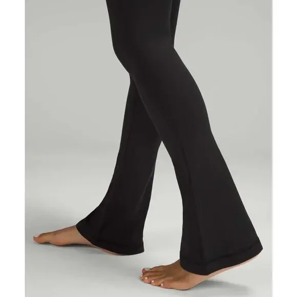 LULULEMON Align High-Rise Mini Flare Pant 32" Black Yoga Active Women's 4